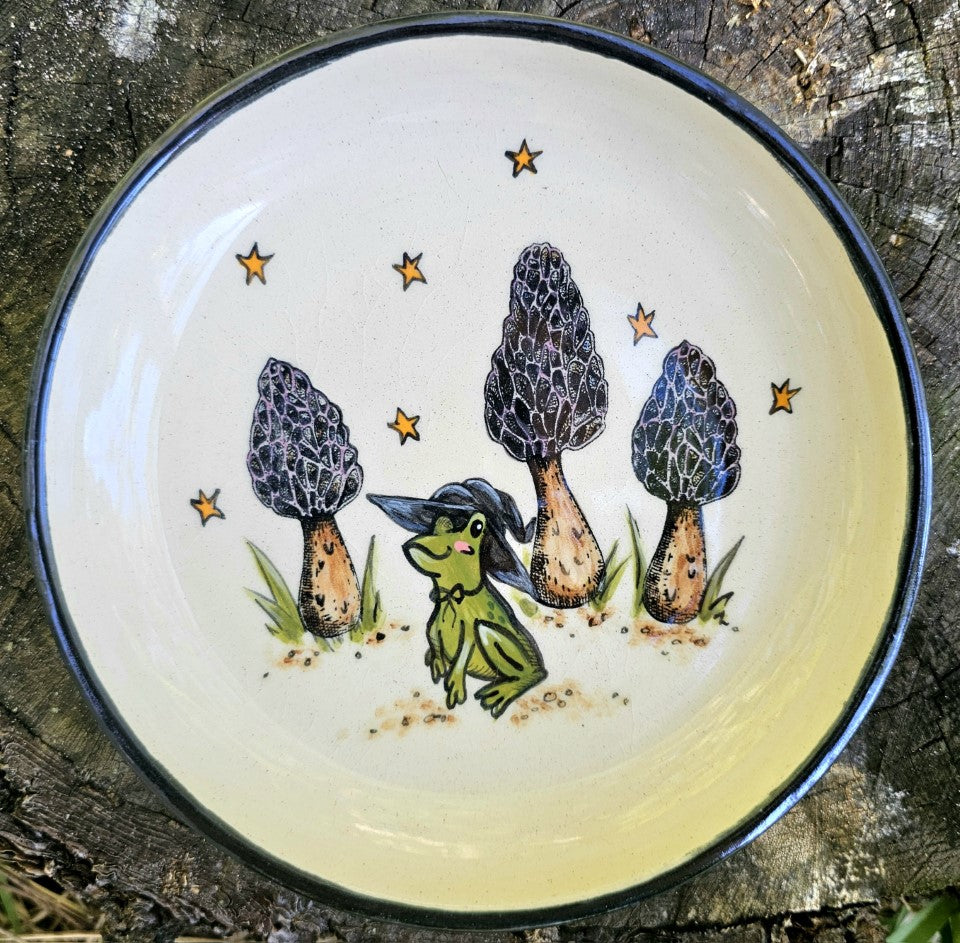 Witch Frog Plate: Beatrice