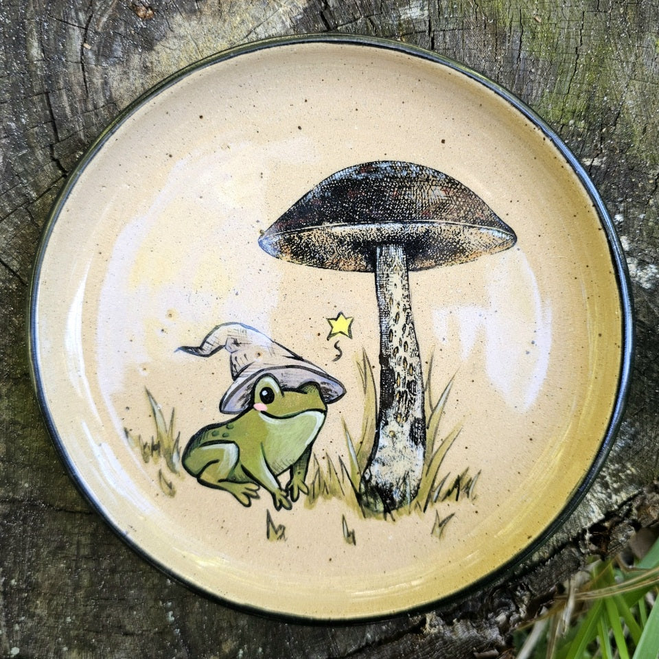 Witch Frog Plate: Violet