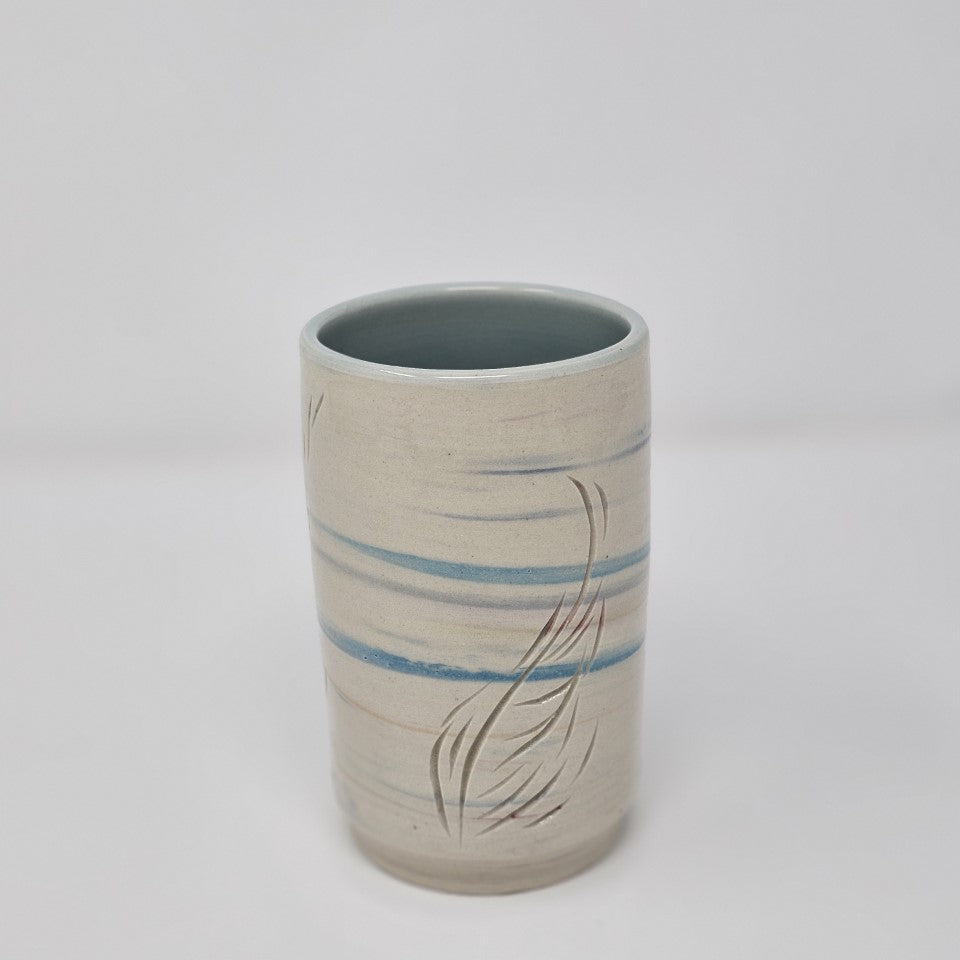 Tall Marbled Tumblers