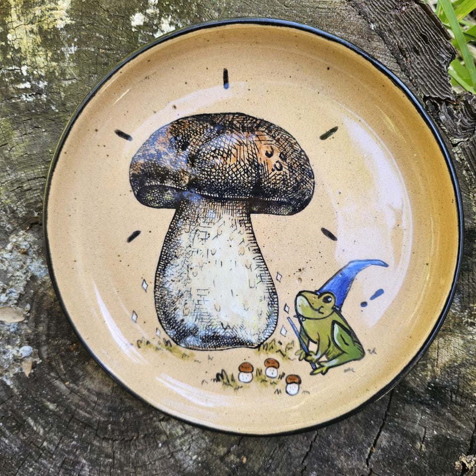 Wizard Frog Plate: Gideon