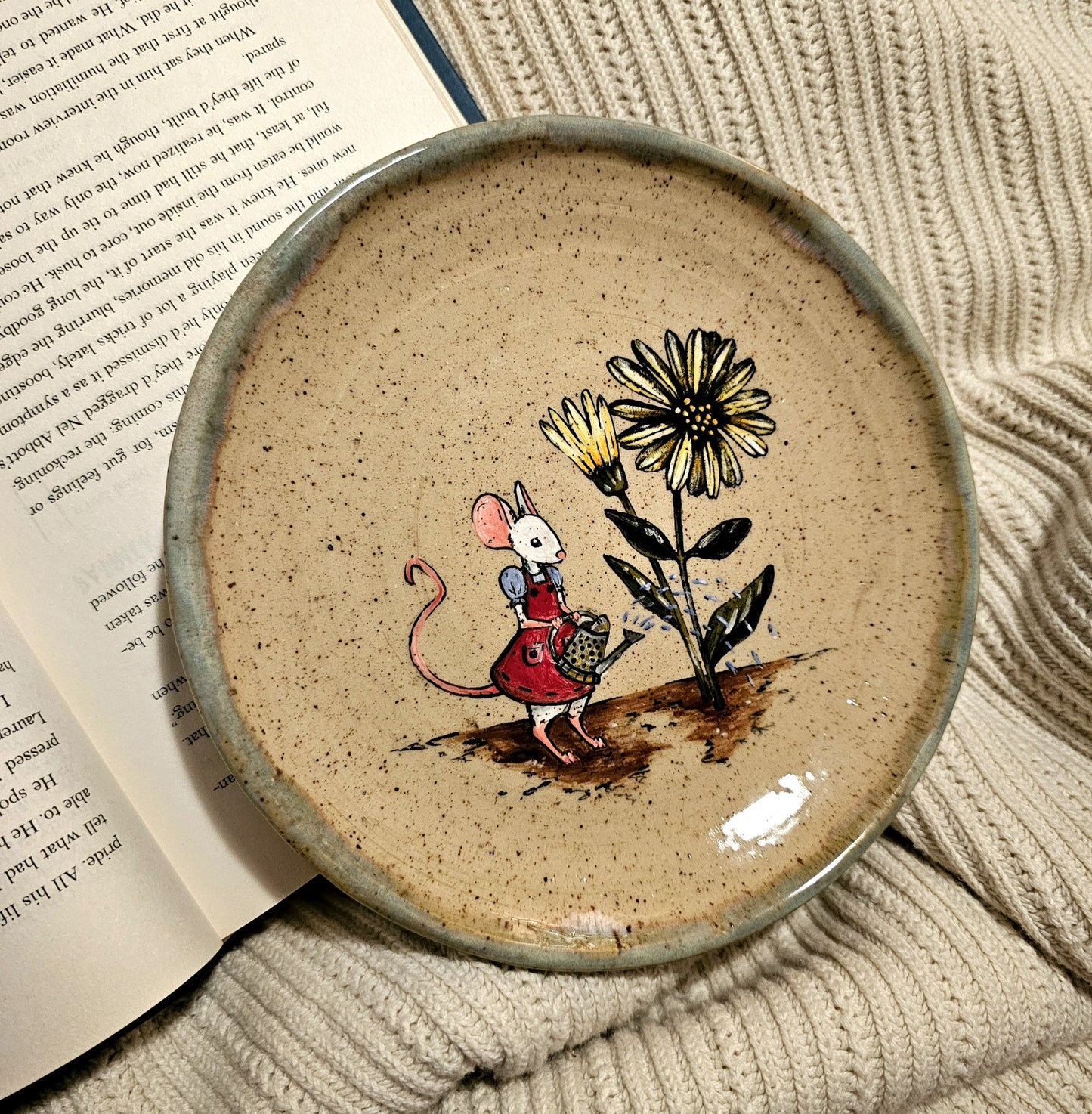 Mouse series:  Flower Care.